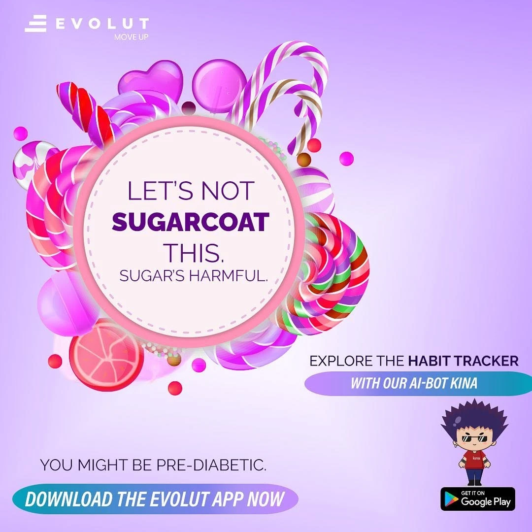 Kina campaign creative 3: Habit-tracking awareness