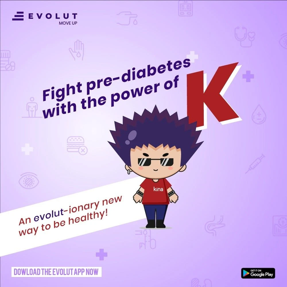 Kina campaign creative 8: Prediabetes awareness